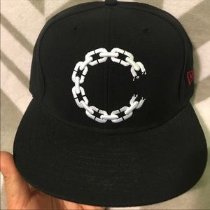 Crooks & Castle x New Era Fitted Hat Chain C